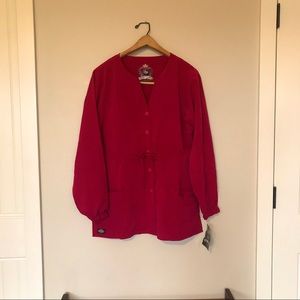 Black Label Scrub Top Dickies Long Sleeve Shirt